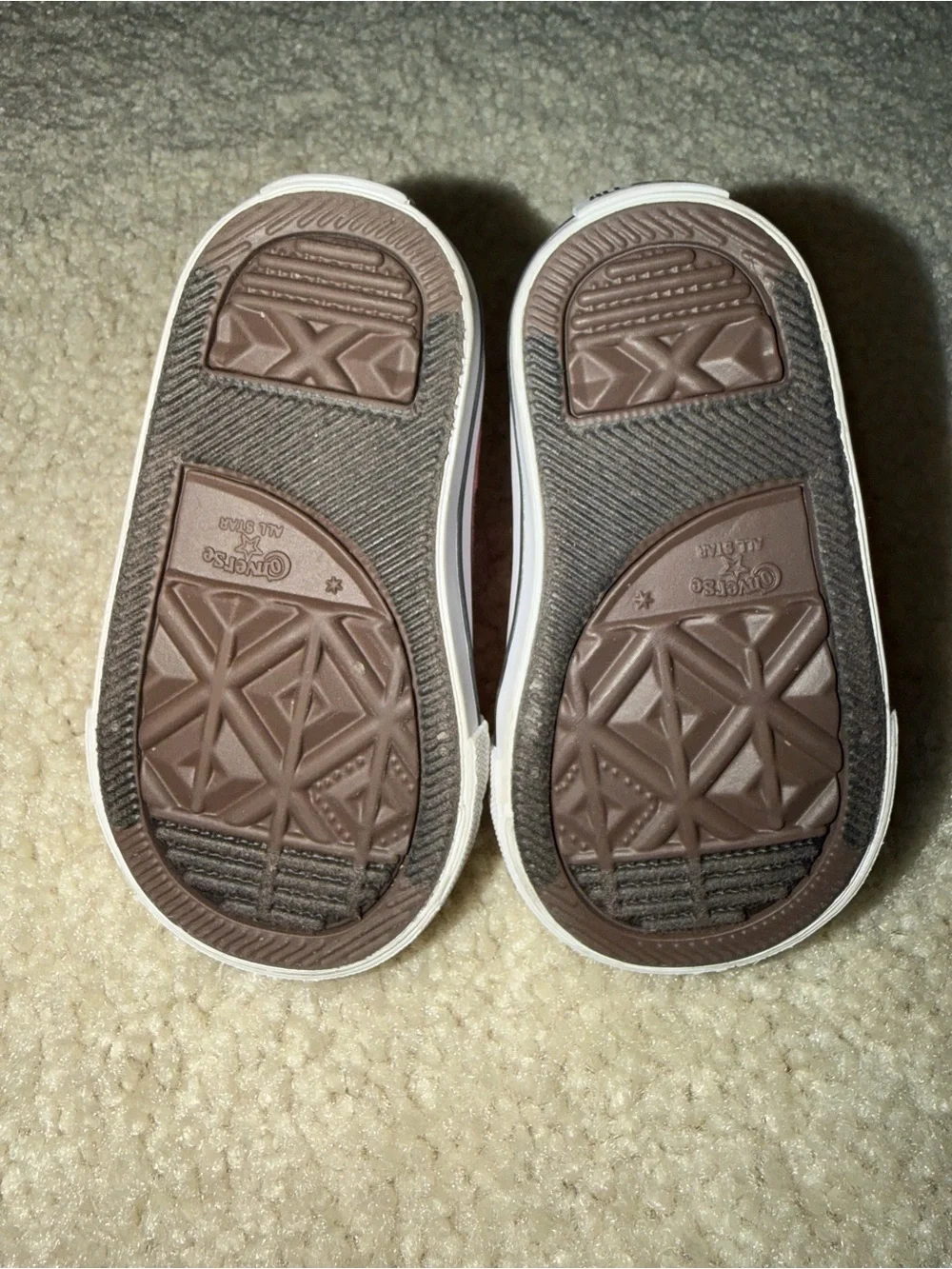 Converse Pink Flamingo Face Slip-On Baby Sneakers